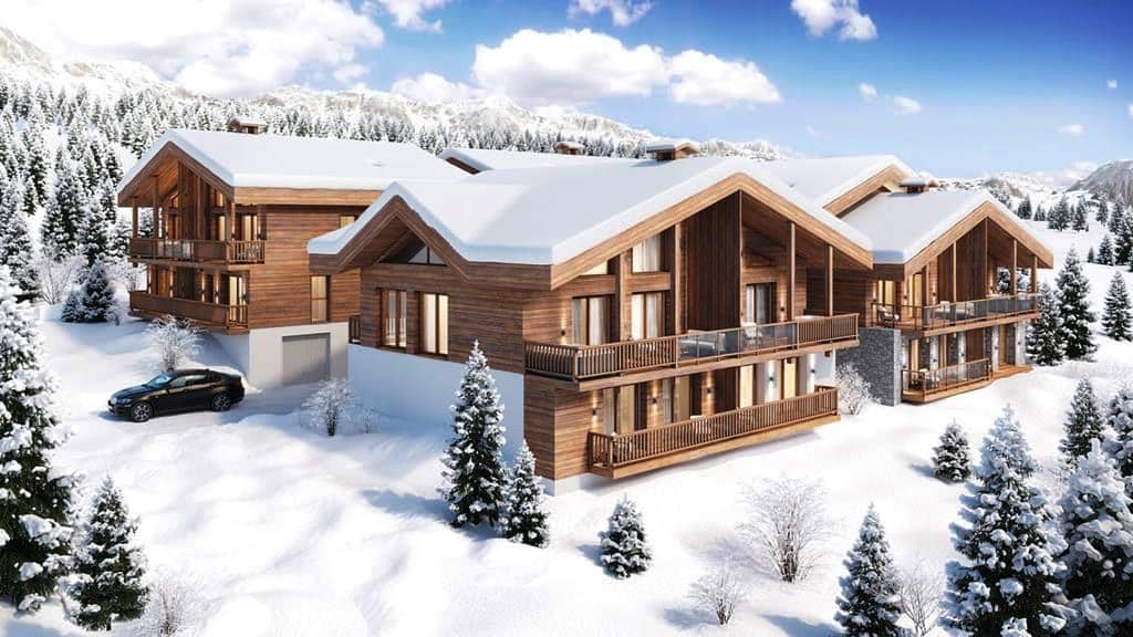 Modern Ski Apartments For Sale In Les Perrieres