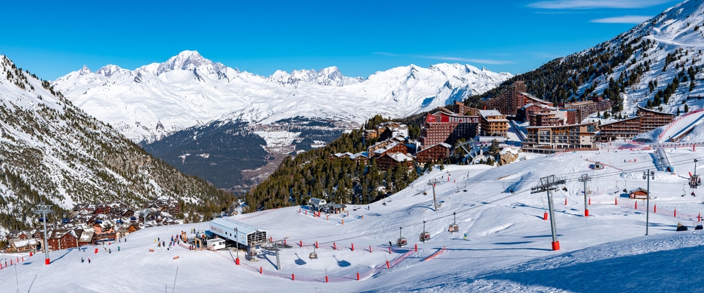 best french alps ski resort