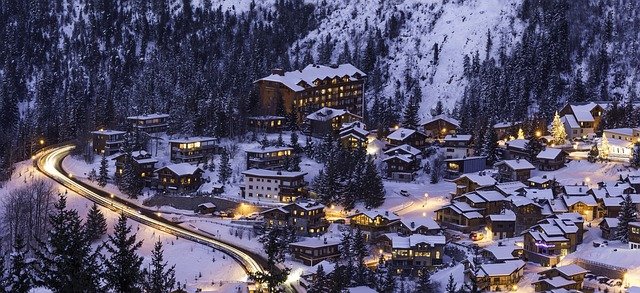 Courchevel in France
