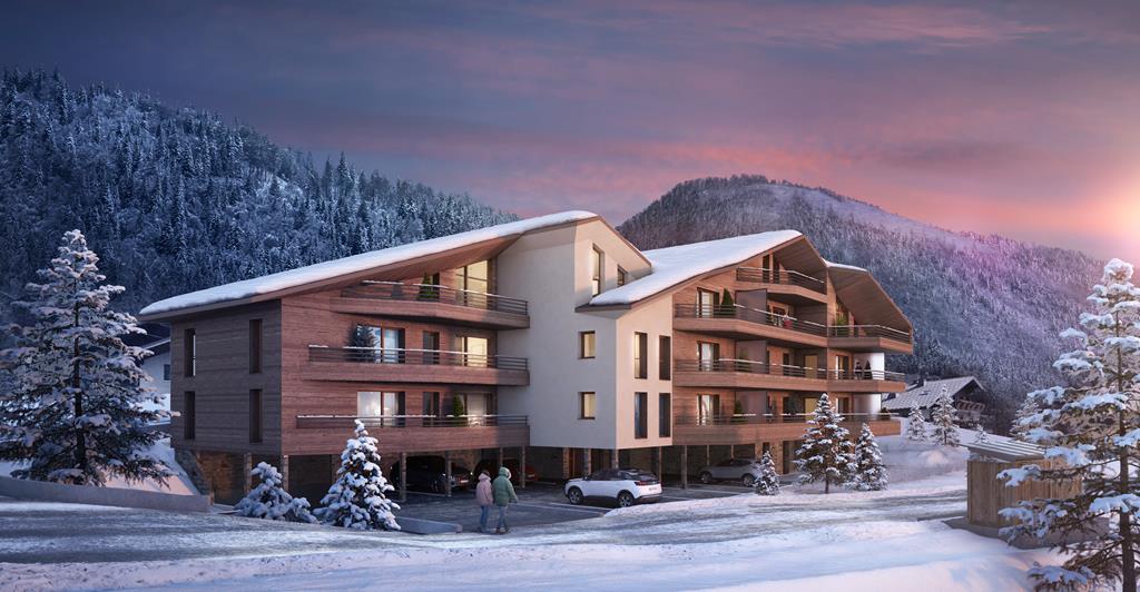 Traditional Ski Apartments For Sale In Petit Chatel