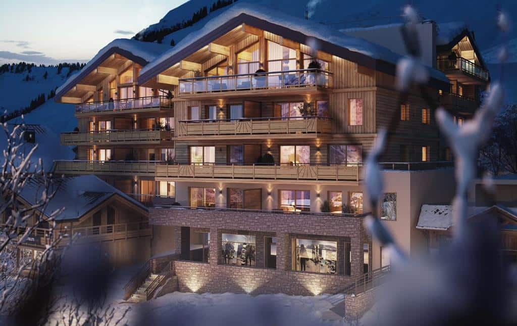 Modern Ski Flats In Alpe d Huez
