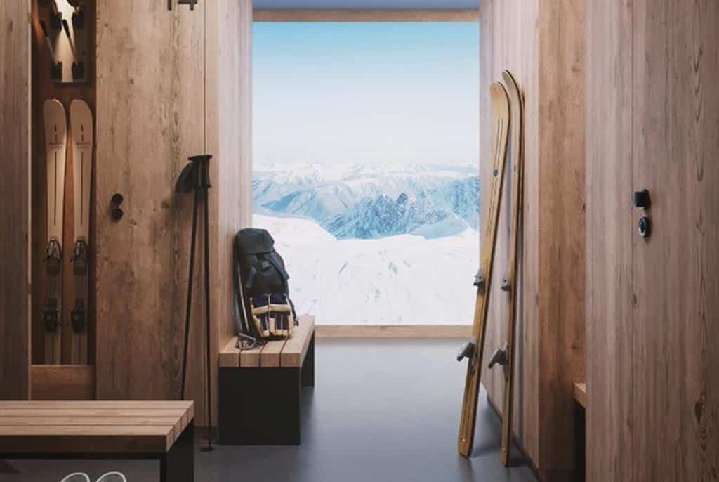 Modern Ski Flats In Alpe d Huez