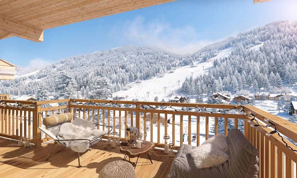 Mountain View Apartments In Chatel