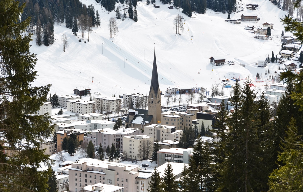 Swiss resort of Davos