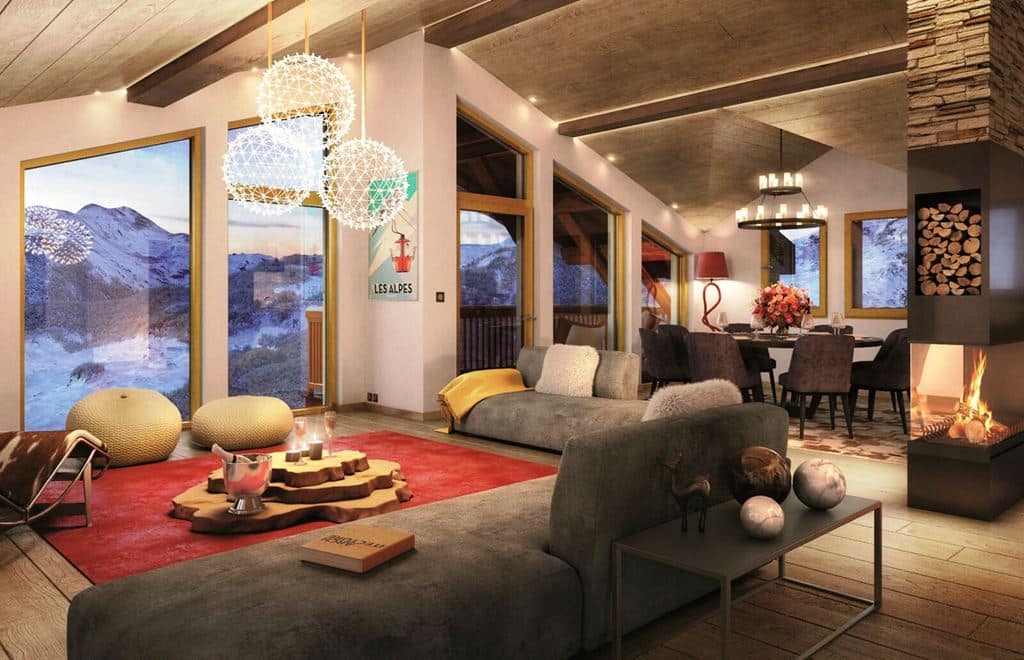 Luxurious Chalets In Courchevel 1650