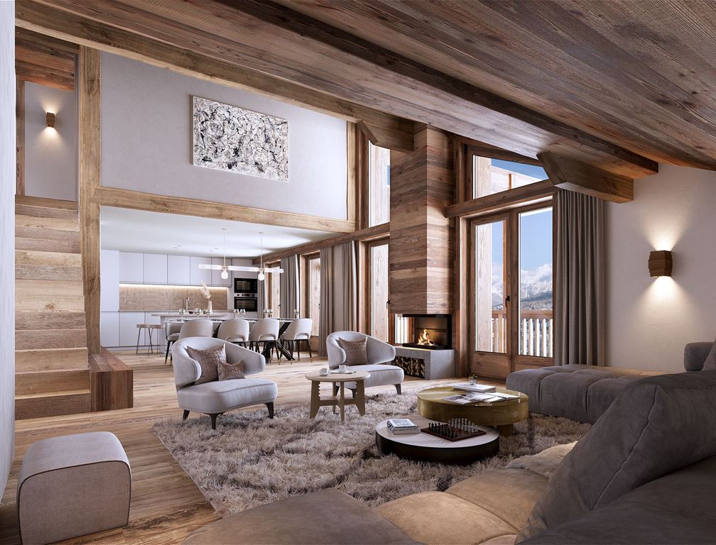 Penthouse Apartment For Sale In Megève