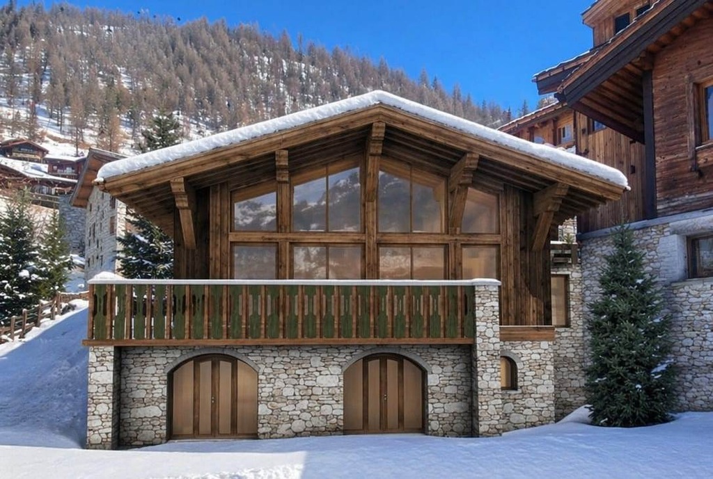 Five Bedroom Chalet For Sale In La Legettaz