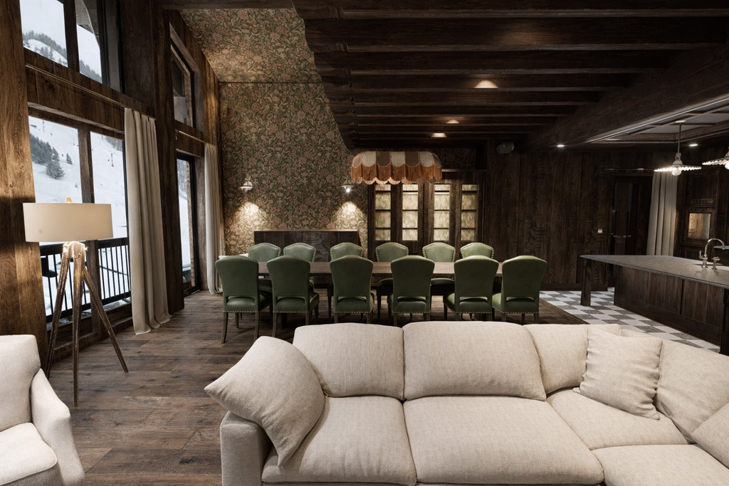 Five Bedroom Chalet For Sale In La Legettaz