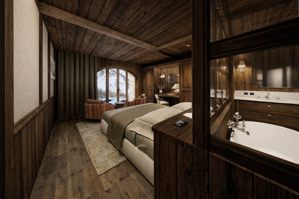 Five Bedroom Chalet For Sale In La Legettaz