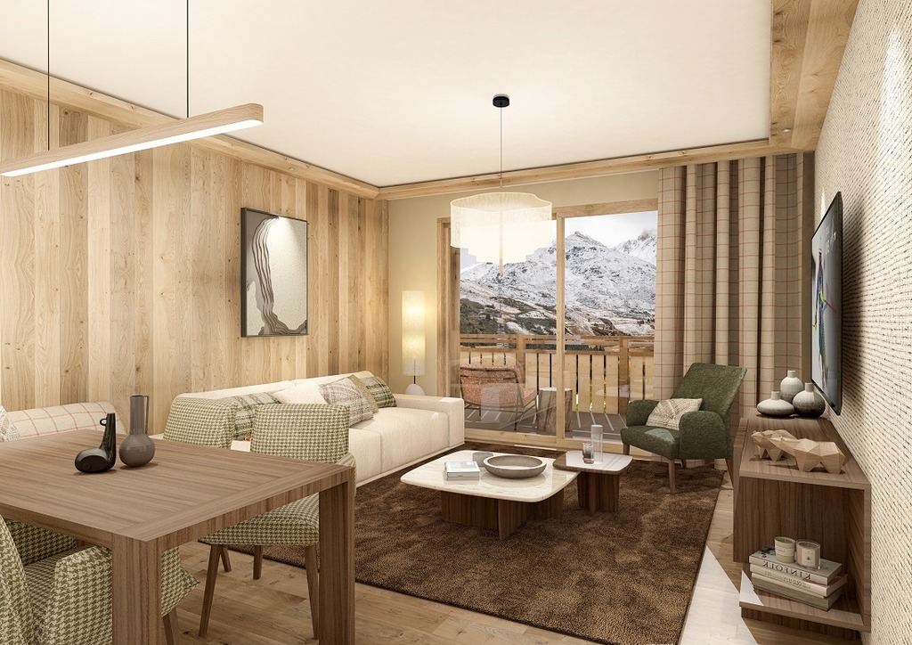 Ski-In Ski-Out Apartments In La Tania