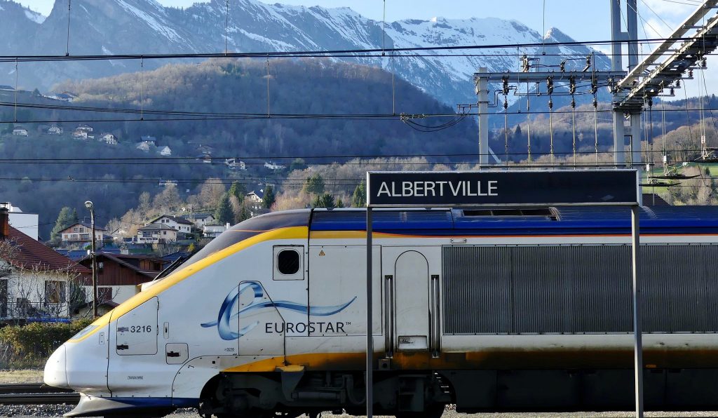 investing in ski property: train to the Alps
