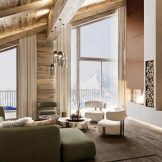 Exclusief ski-in ski-out penthouse in Val d Isere