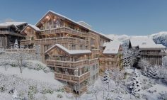 Appartements de ski dans un emplacement privilégié à Méribel