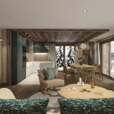 Appartements de ski dans un emplacement privilégié à Méribel