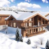 Moderne ski-appartementen te koop in Les Perrieres