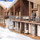 Moderne ski-appartementen te koop in Les Perrieres