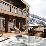 Appartements de ski modernes à Courchevel Moriond