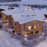 Ski-appartementen met vier slaapkamers in Les Gets