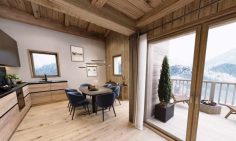 Ski Flats In Les Gets, Steps Away From The Slopes