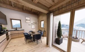 1 ski apartments for sale in les gets french alps ski414