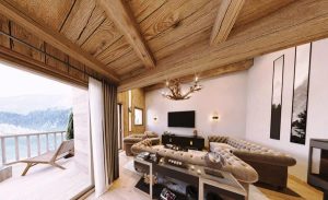 2 ski apartments for sale in les gets french alps ski414