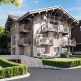 Ski Flats In Les Gets, Steps Away From The Slopes