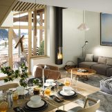 Ski Apartments For Sale in Chatel Town Centre